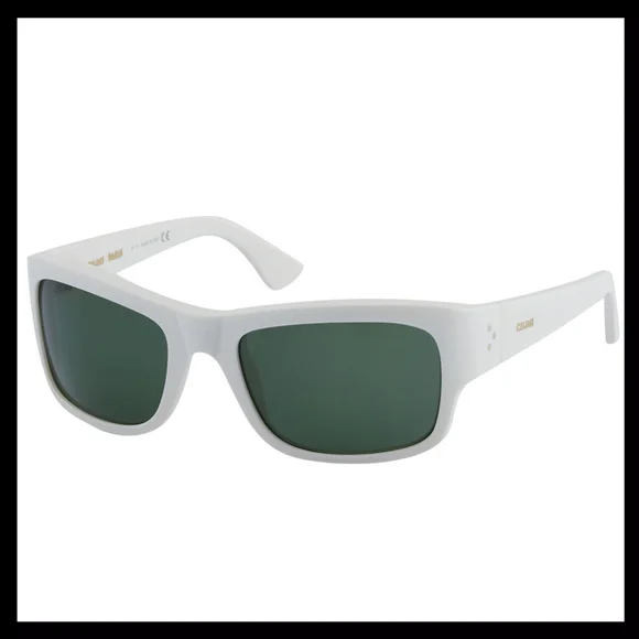 NEW CELINE CL40079I 25N SQUARE WHITE GREEN SUNGLASSES CL 40079I display picture 2